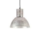 Vidaxl Lampada A Sospensione 25 W Argento Rotonda 28,5 Cm E27