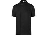 Karlowsky Bjm 3 | Camicia Da Cuoco A Maniche Corte Basic - Colore: Nero (Circa Pantone Black 6 C) - Taglia: S