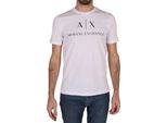 Armani Exchange T-Shirt Bianca Con Logo - S