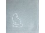 Cuscino A Punto Croce Rto "Neve D'argento. Volpe"" CU015, Schema Contato, 40X40 Cm"