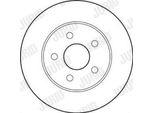 2X Disco Freno Jurid 562193JC Per Ford Mondeo Iii Estate (Bwy) Mondeo Iii (B5Y)