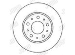 2X Disco Freno Jurid 561866JC Per Volvo V70 I (875 876) 850 Estate (855) 50 3Mm