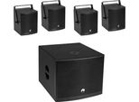 Omnitronic 20000757 - Verkabelt & Kabellos - 130 W - 150 - 20000 Hz - 8 Ohm - Schwarz