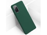 Custodia Semirigida In Silicone Per Samsung Galaxy S20 Fe, Soft Touch - Verde