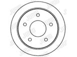 2X Disco Freno Jurid 562264JC Per Nissan Almera Tino (V10) Primera Estate (WP12)