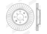 2X Disco Freno Jurid 562456JC Per Opel Agila (B) (H08) Per Suzuki Splash 40Mm