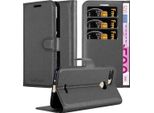 Cadorabo Cover Per Xiaomi Redmi 6 Cover Protettiva In Nero Custodia Per Cellulare Cover Chiusura Magnetica