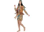 Costume Da Donna Hippie Anni '60 Con Cerchi Colorati - M