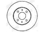 2X Disco Freno Jurid 561387JC Per Fiat Bravo Ii (198) Doblo Cargo (223_) 43 5Mm