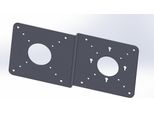 Allnet Vesa_Minipc_Plate, Nero