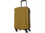 Suitline - Bagaglio A Mano Leggero 55X35X20 Cm Trolley Aereo 34 L Bagaglio A Mano Valigia Leggera 4 Ruote Bagaglio A Mano Tsa, Autunno Oro