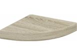 Vidaxl Scaffale Angolare Galleggiante Effetto Rovere 25X25X3,8 Cm Mdf