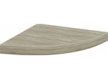 Vidaxl Scaffale Scorrevole Ad Angolo Effetto Rovere 35X35X3,8 Cm Mdf