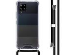 Imoshion Custodia Protettiva Samsung Galaxy A42 Con Cinturino Retro Con Catena Custodia Per Cellulare Per Samsung Galaxy A42 - Trasparente