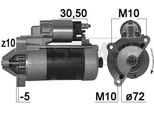 Era 220117A Motorino Di Avviamento 2,3 Kw Per Fiat Scudo (270, 272) 12 V