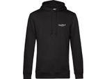 Felpa Con Cappuccio Ballin Est. 2013 Small Logo Nero - Large L