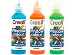 3 Colori Riposizionabili Per Finestre 80 Ml - Turchese-Blu-Arancio-Verde Chiaro