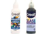 2 Colori Riposizionabili Per Finestre 80 Ml - Nero E Bianco