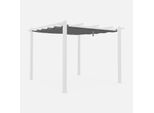 Telone Per Pergola Condate In Poliestere 3X3 M, Grigio