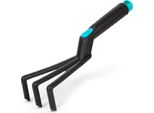 Coltivatore Manuale Attrezzi Da Giardino – Zappa Manuale / Forca Manuale / Raschietto / Rastrello Manuale – Larghezza 75 Mm, Lunghezza 290 Mm – Impugnatura In Plastica – Per Giardinaggio E Piantagione [11290B]