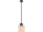 Casa Padrino Lampada A Sospensione In Bronzo/Alabastro Ø 20 X H. 24 Cm - Lampada Da Tavolo Moderna Con Paralume Rotondo In Alabastro - Luxury Collection