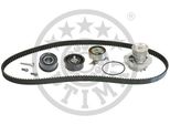 Set Pompa Acqua + Cinghia Di Distribuzione Ottimale Per Opel Astra G Zafira A 1.4 1.6 16V