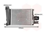 Van Wezel 15004642 Intercooler Llk Per Renault Clio Iv Hatchback (Bh) Turbo Intercooler