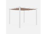 Telone Per Pergola Condate In Poliestere 3X3 M, Talpa