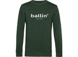 Ballin Est. 2013 Maglione Basic Verde - Taglia 3XL