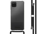 Imoshion Custodia Protettiva Samsung Galaxy A12 Con Banda Posteriore Con Catena Custodia Del Telefono Cellulare Per Samsung Galaxy A12 - Trasparente