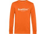 Ballin Est. 2013 Maglione Basic Arancione - Grande Xxl