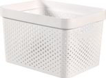 Curver Infinity Dots Scatola 17L Bianco