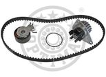 Optimal SK-1353AQ1 Kit Cinghia Dentata + Pompa Acqua Adatto Per Peugeot 206 Hatchback (2A/C) 206+ Hatchback (2L, 2M) 106 Ii Hatchback (1A, 1C) 206 Sw