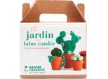 Graine Creative Feltro Set Lana Giardino Cactus Ago Infeltrimento Artigianato Set Giocattolo