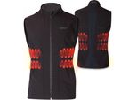 Lenz Heat 1.0 Gilet Riscaldato, Nero, 4XL