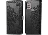 Motorola Moto G30/Motorola Moto G20/Motorola Moto G10 Power/Motorola Moto G10 Cover - Pelle Finta - Imoshion Flip Flap - Nero