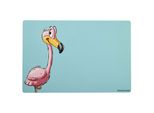 Ritzenhoff & Breker Platzmatte Happy Zoo - Flamingo Flo, Tischmatte, Kunststoff, Blau, 30 X 45 Cm, 316360