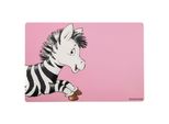 Ritzenhoff & Breker Platzmatte Happy Zoo - Zebra Zoe, Tischmatte, Kunststoff, Pink, 30 X 45 Cm, 316353