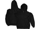 Felpa Con Cappuccio Rokker Zip, Nera, Xs