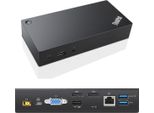 Lenovo 03X7194 - Cablato - Usb 3.2 Gen 1 (3.1 Gen 1) Type-C - 3,5 Mm - 10,100,1000 Mbps - Nero
