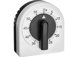 Tfa Dostmann Timer Analogico Da Cucina Timer Per Uova Bianco-Nero Analogico (38.1041)