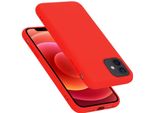 Cadorabo Custodia Protettiva Per Apple Iphone 12 Mini Custodia In Rosso Telefono Cellulare Custodia Cover Tpu Etui