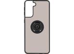 Avizar, Custodia Ibrida Per Cellulare Con Supporto Per Anello Per Samsung Galaxy S21 Plus, Nero