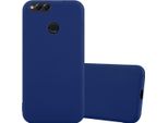 Custodia Cadorabo Per Honor 7X Custodia Protettiva In Blu Custodia Per Cellulare Tpu Custodia In Silicone Cover