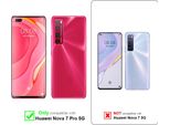 Cadorabo Pellicola Blindata Per Huawei Nova 7 Pro 5G Pellicola Protettiva In Bianco A Schermo Intero Vetro Temperato Di Protezione Del Display