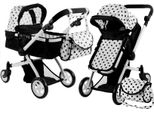 Carrozzina Per Bambole Alice, Carrozzina 2 In 1