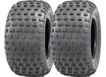 145/70-6 Knobby Atv Pneumatico Quad Ruote Rimorchio 50Cc 90Cc 110Cc 75Kg Wanda Set Di 2