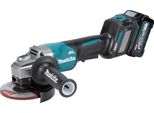 Smerigliatrice Angolare A Batteria Makita Xgt 40 V Max - 125 Mm - 3.000 - 8.500 Giri/Min
