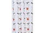 Tenda Da Doccia 180X180Cm, Vinile, Gatti