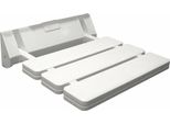 Aqualine Docce - Sedile Doccia Pieghevole, Bianco AE357